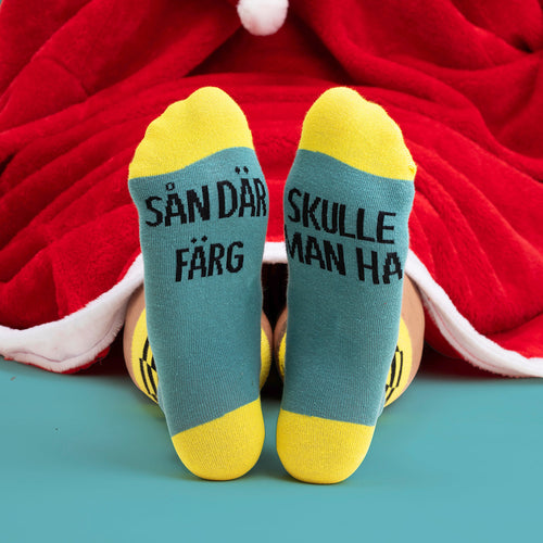 Julstrumpor med Klassiska Citat