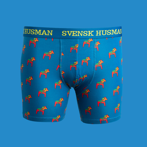 Dalahäst - Set boxer & strumpor