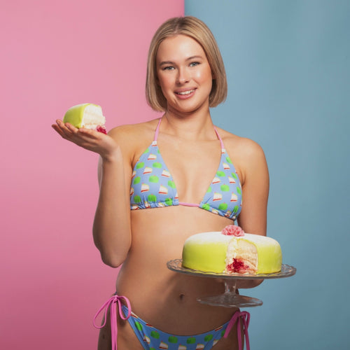 Trekantsbikini  - Prinsesstårtan