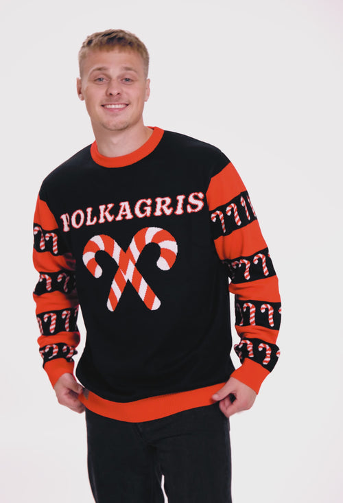 Weihnachtspullover - Polka Pig Herren