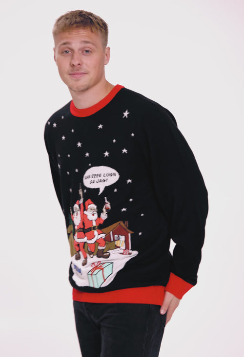 Weihnachtspullover - Er ist ruhig, sagte ich - Herren