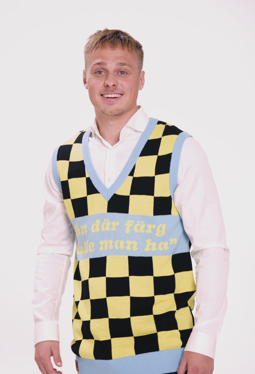 Väst - Tomteverkstad "sån där färg" - Herr